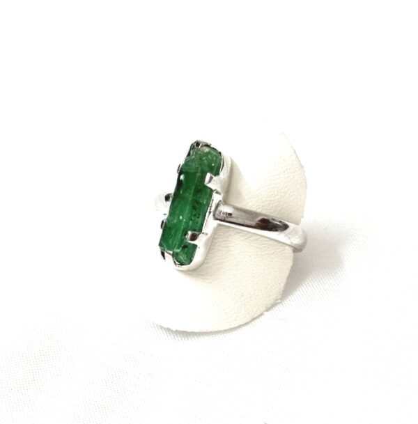 Emerald Rough Ring